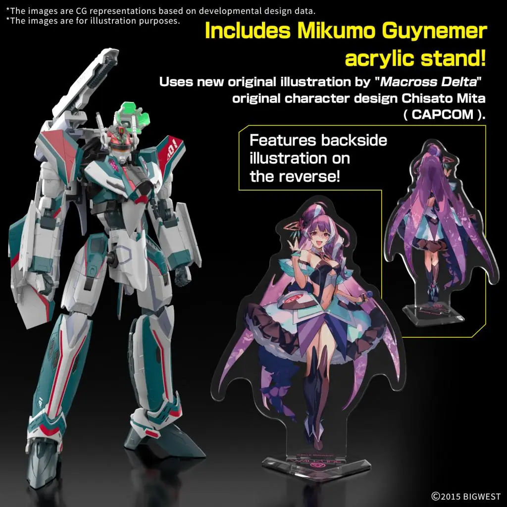 MACROSS - HG 1/100 VF-31S Siegfried Deluxe Set - Model Kit